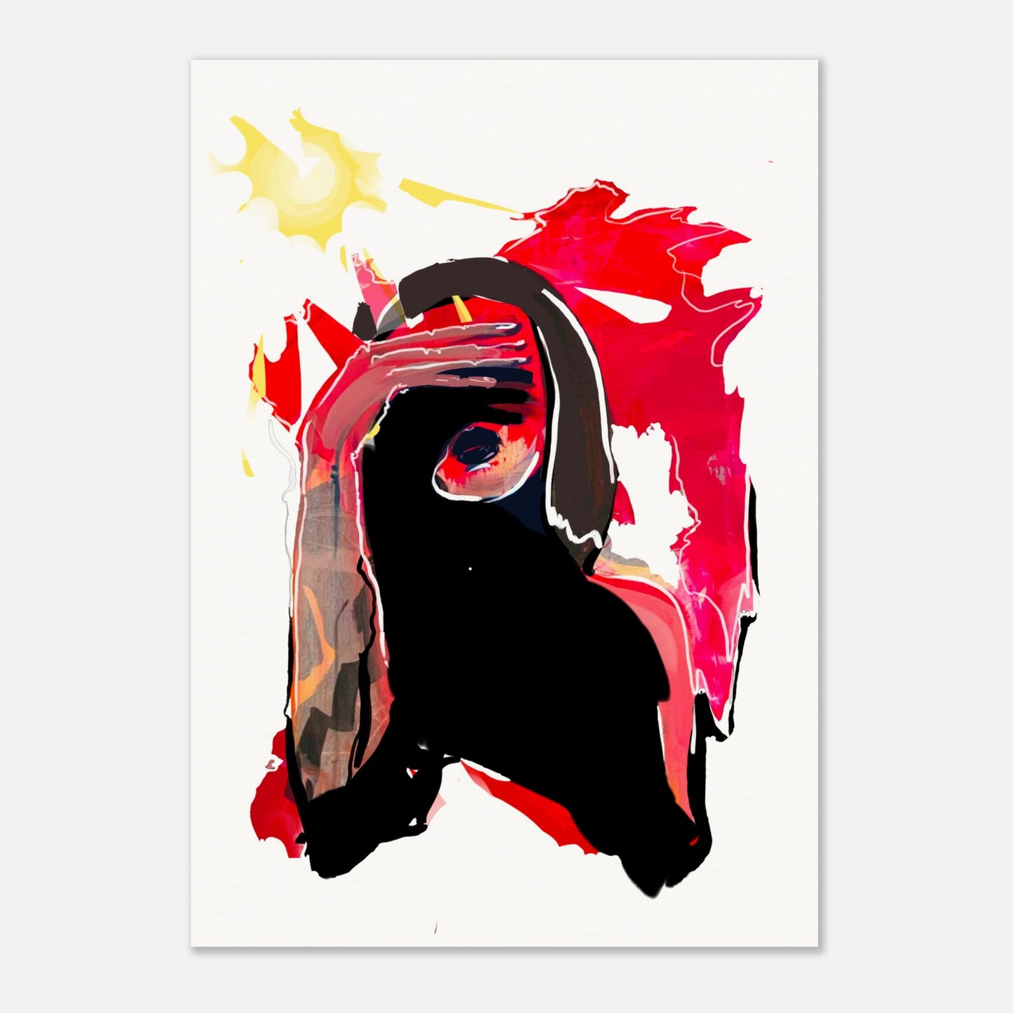 Blinded Woman