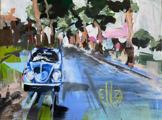 Blue Car